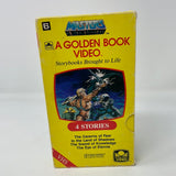 Masters Of The Universe A Golden Book Video VHS He-Man - 4 stories 1985
