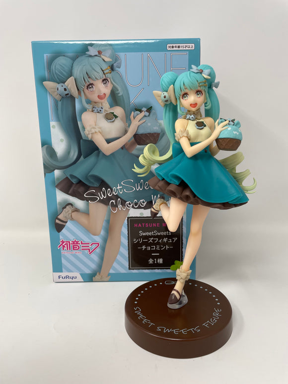 Vocaloid Hatsune Miku Chocolate Mint Sweet Sweets Statue