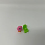 Squinkies Pink Baby Hippo With Green Chair