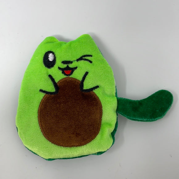 Sand Filled Fidget Toy Avocado Cat