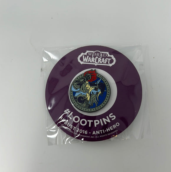 World Of Warcraft Pin - Loot Crate Exclusive August 2016 Anti-Hero