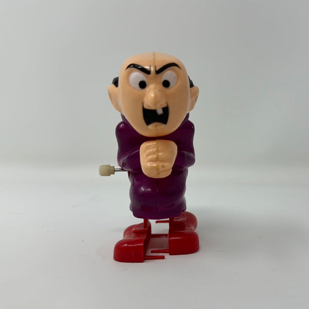 ガーガメル gargamel シベリアンバコバス Vintage 1982 Gargamel Wind-Up Walking Toy by Galoob - Smurfs - 3.5