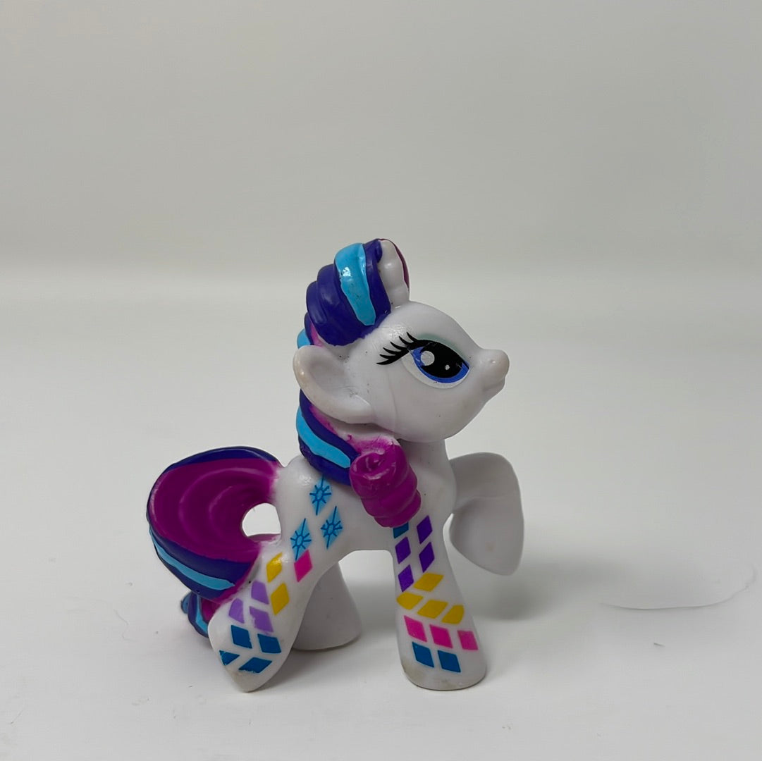 My Little Pony Hasbro MLP Mini Pony Figure Rainbow Rocks Rarity