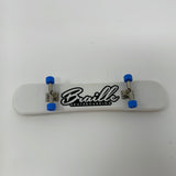 Braille Skateboarding snowboard mini skateboard fingerboard toy collectable 5.5"