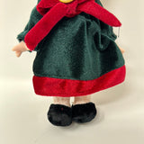 Precious Moments Doll 7.5" Little Gabrielle Christmas Holiday little Girl