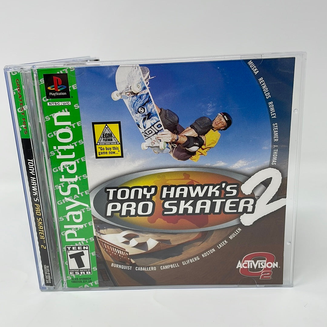 Tony Hawk's Pro Skater 2 Playstation 1 PS1 Game For Sale