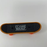 2010 Ben Obi-Wan Kenobi Skateboard 4"Finger Board McDonalds Star Wars Clone Used