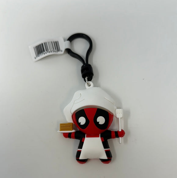 Deadpool Chef Keyring Monogram Figural 3D Collectors Deadpool Series Keychain