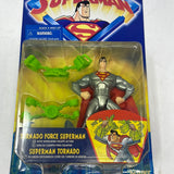 Superman Animated Series Kenner Action Figure Tornado Force Superman 1998