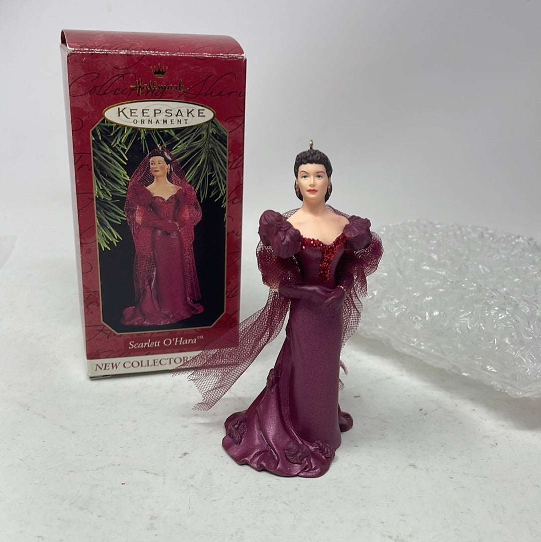 Hallmark Keepsake Ornament Scarlett O'Hara #1 Gone With The Wind 1997 –  shophobbymall