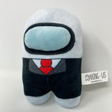 Toikido Among Us White Black Suit Red Tie Crewmate 6" Official Plush