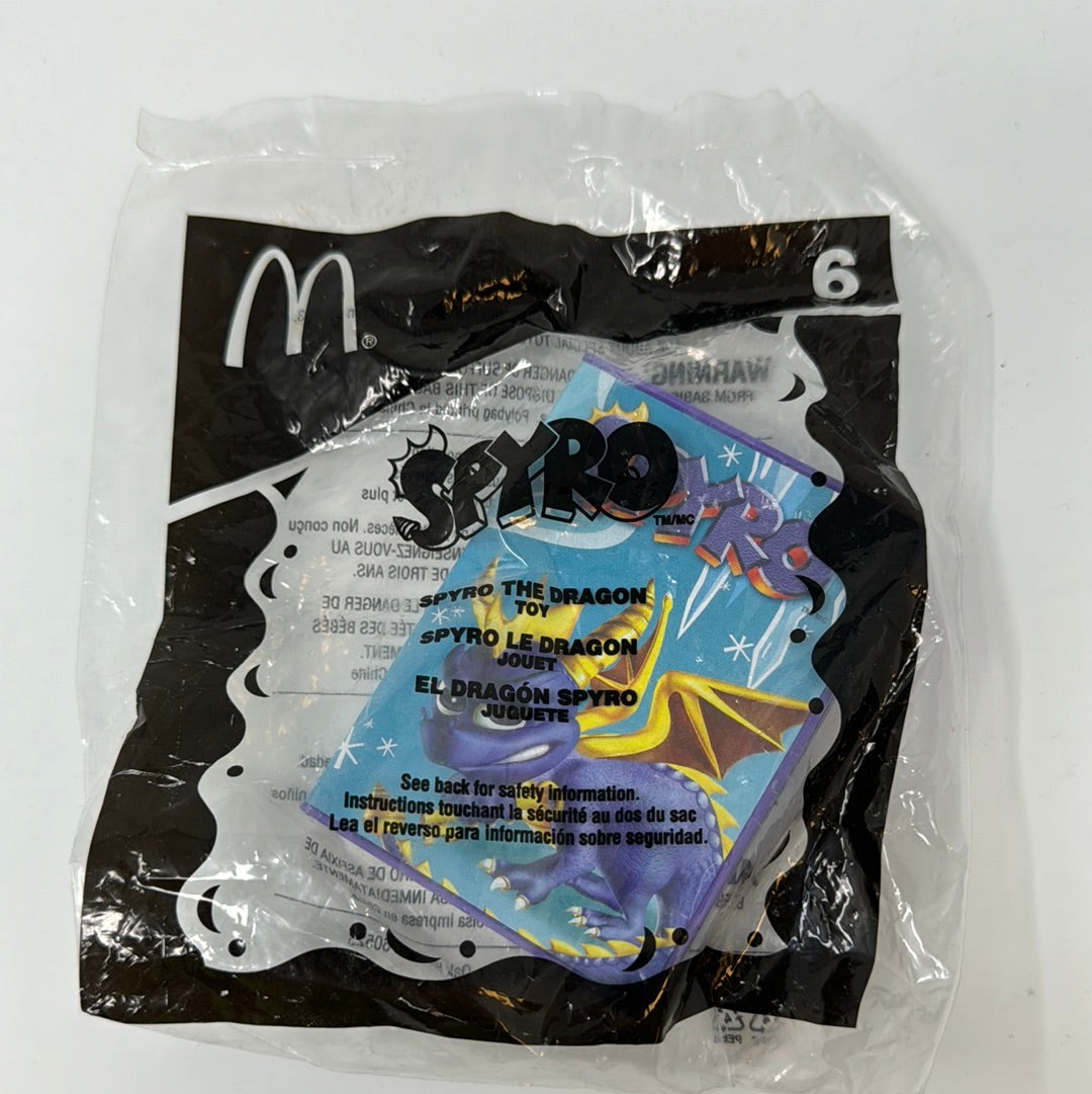 2005 MCDONALDS HAPPY MEAL ELECTRONIC GAME ~ SPYRO THE DRAGON #6 –  shophobbymall