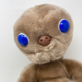 1982 ET Plush Extraterrestrial 14”Blue Eyes Beanie Bottom Showtime Korea Vintage