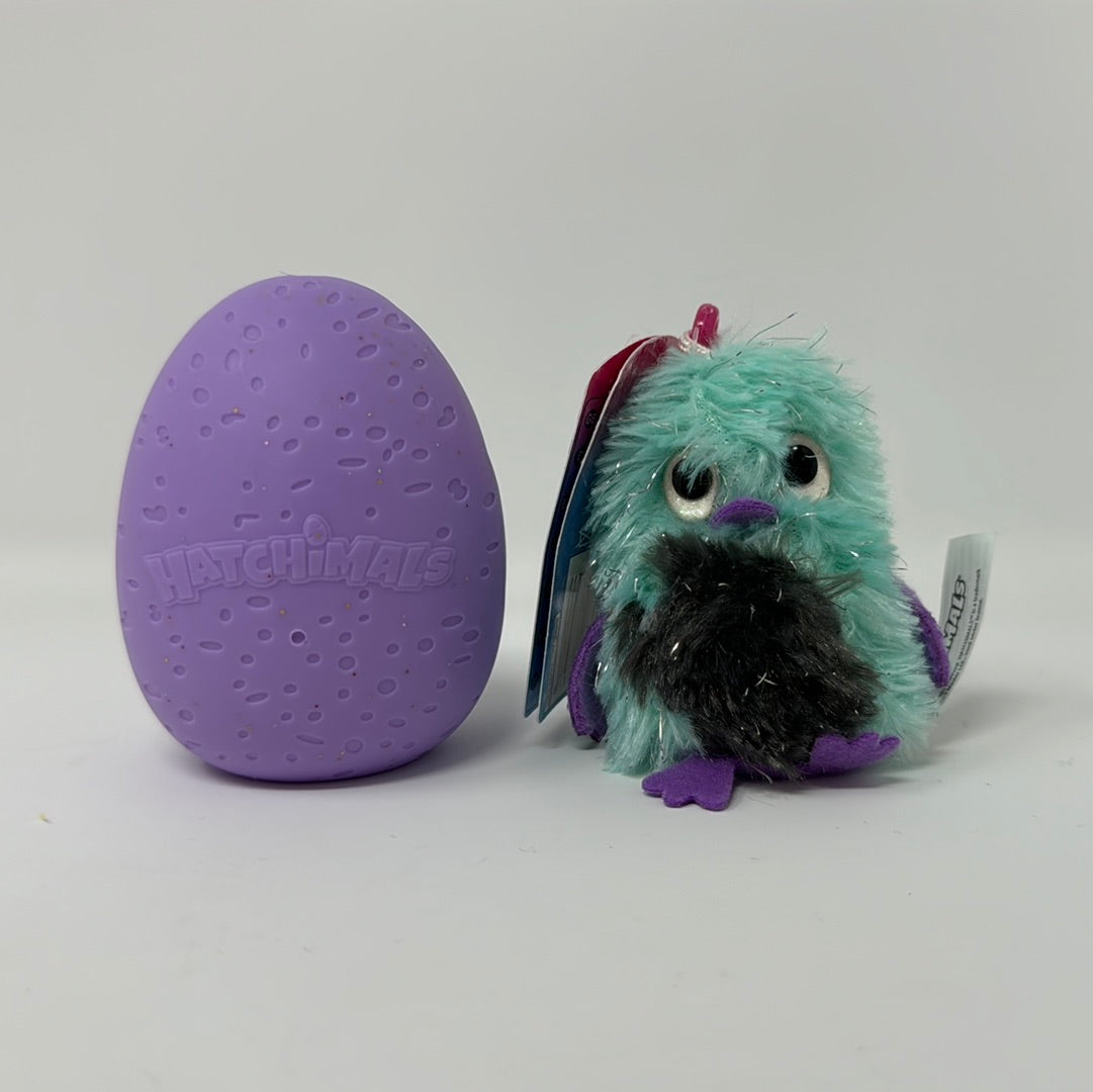 Hatchimals glittering garden plush cheap clip on