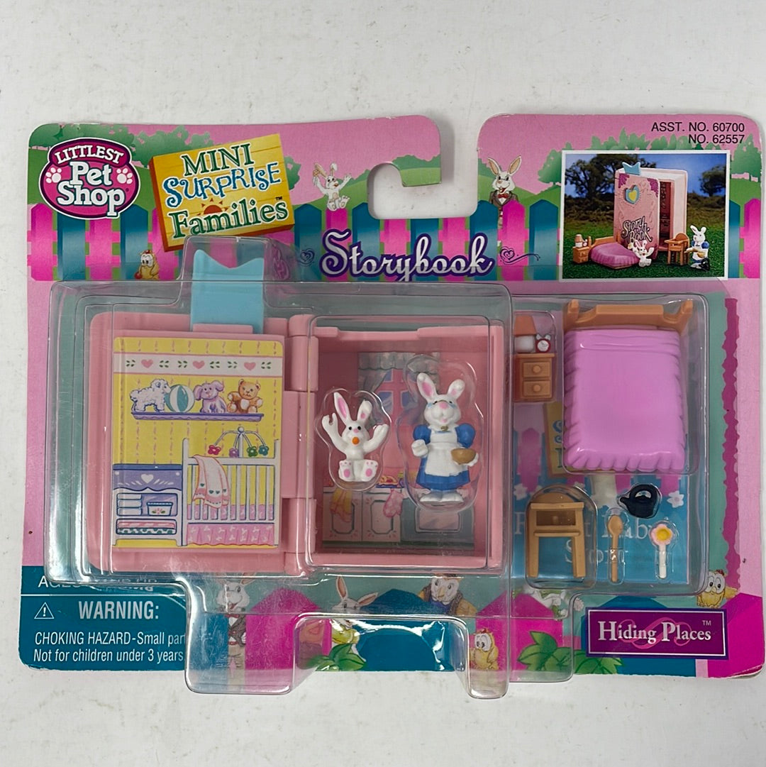 Littlest Pet Shop Kenner Mini Surprise Families Storybook Bunnies