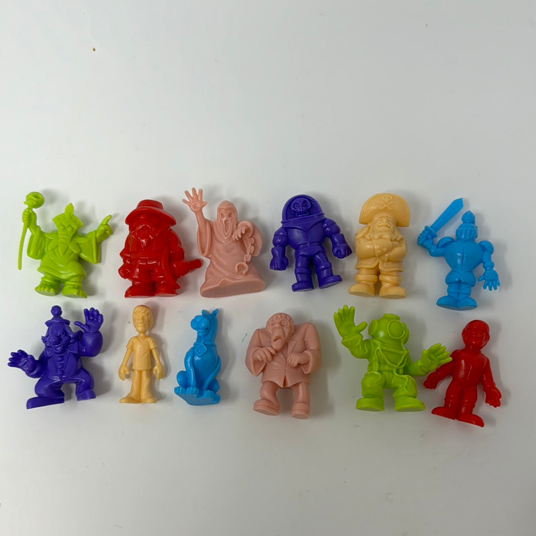 Scooby-Doo! Tiny Mights Mini-figures - M.U.S.C.L.E. - Full Set