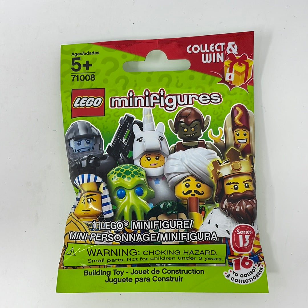 LEGO 71008 Minifigures Series 13 Factory Sealed Blind Bag