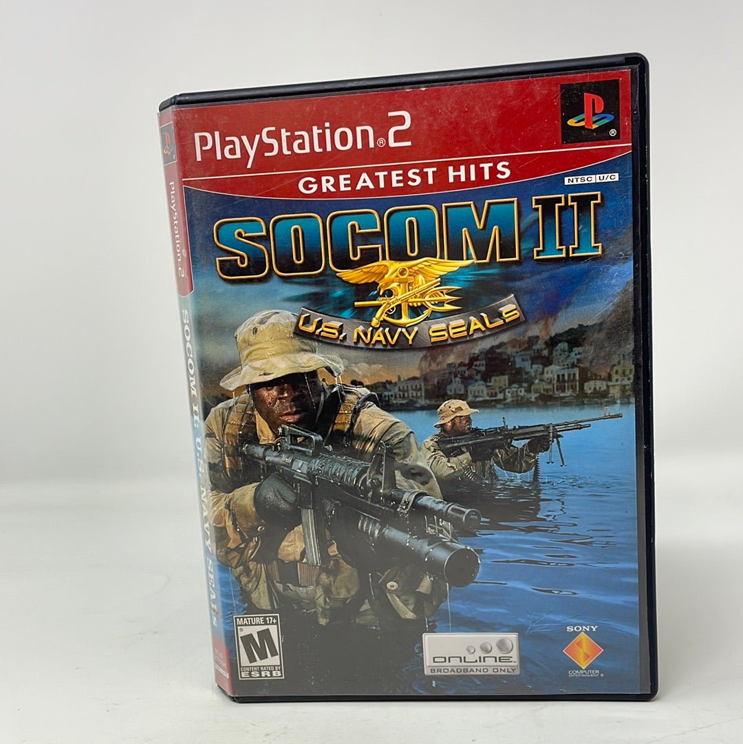 SOCOM II U.S. Navy Seals - PlayStation 2