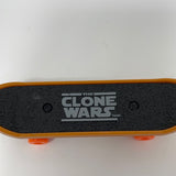 2010 Ben Obi-Wan Kenobi Skateboard 4"Finger Board McDonalds Star Wars Clone Used