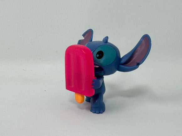 Disney Feed Me Stitch Series 2 Collectible Mini Figure Pink Popsicle Stitch