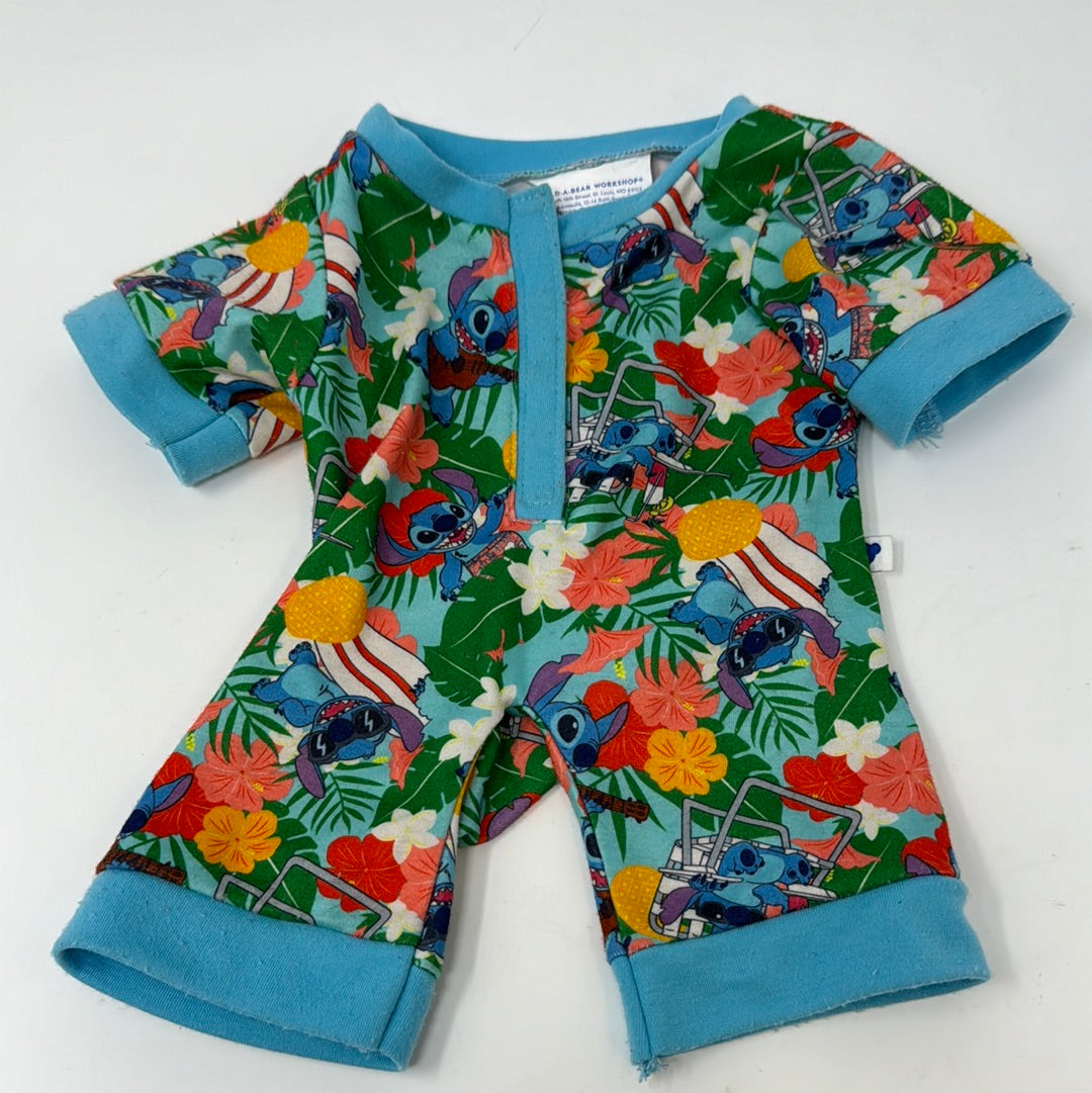 Build a Bear Clothes Disney Lilo & Stitch Pajamas Jumper Outfit BAB –  shophobbymall