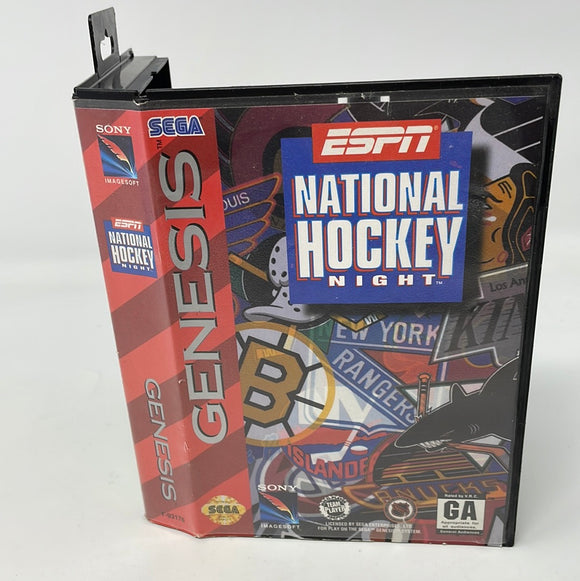 Genesis ESPN National Hockey Night Box no Manual