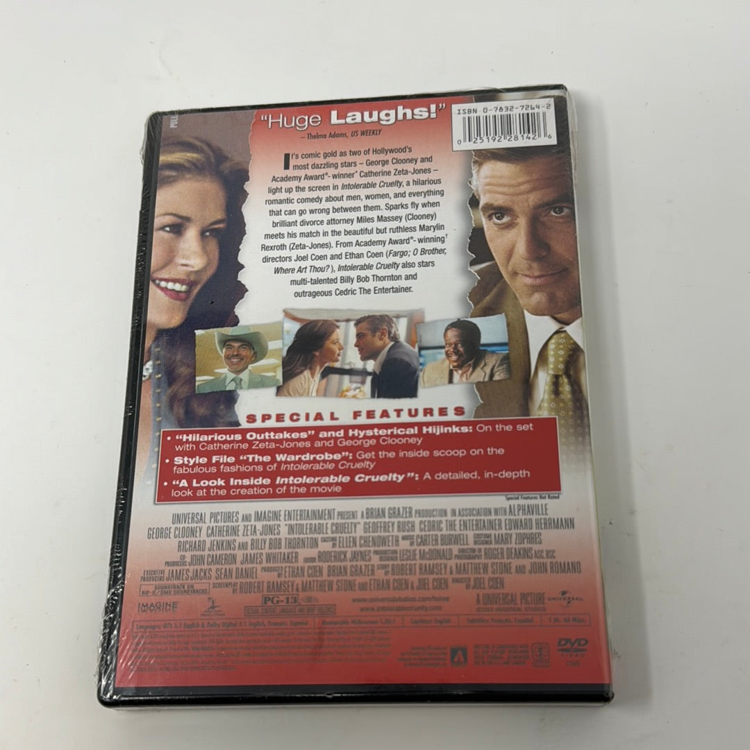 Dvd Intolerable Cruelty Widescreen Brand New – Shophobbymall