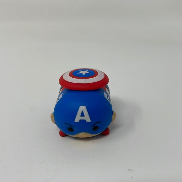 Marvel Disney Tsum Tsum - Captain America - Medium - Vinyl Figure - Series 1