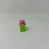 Squinkies Pink Baby Hippo With Green Chair