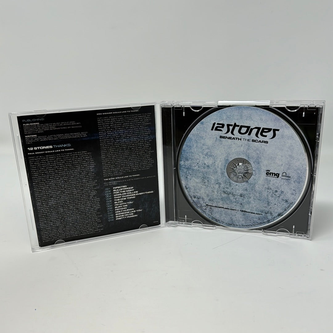 CD 12 Stones Beneath The Scars shophobbymall