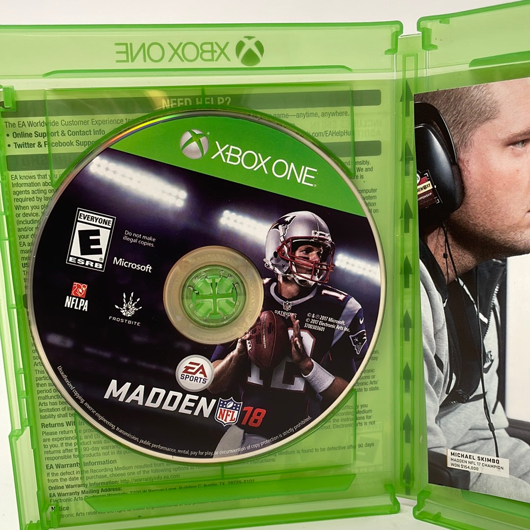 Madden NFL 18: G.O.A.T. Edition (Microsoft Xbox One, 2017) TESTED E for  Everyone