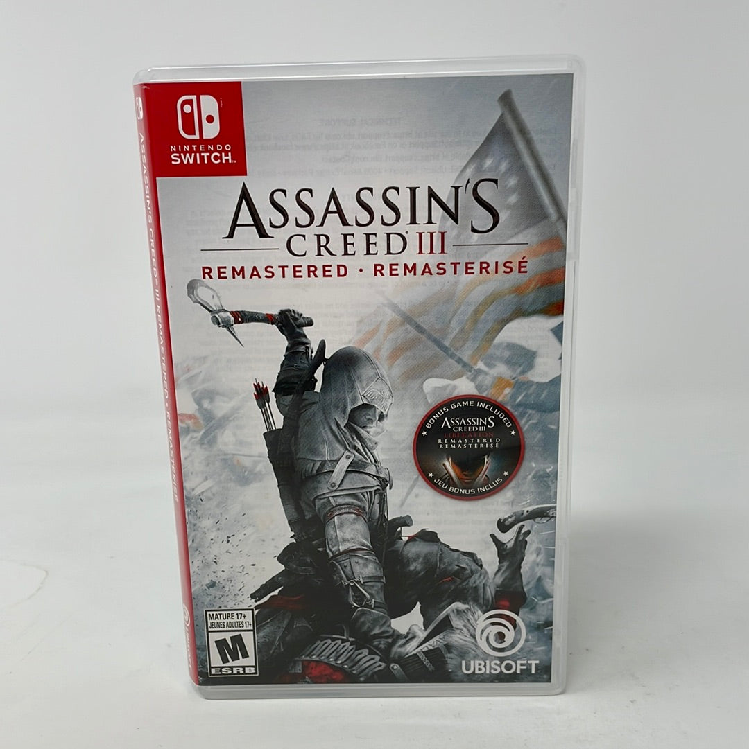 Assassins Creed III Remastered Nintendo Switch