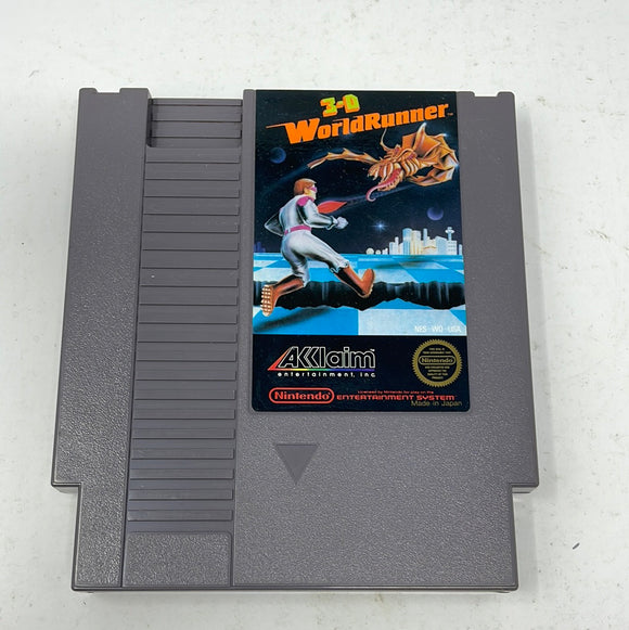 NES The 3-D Battles of WorldRunner