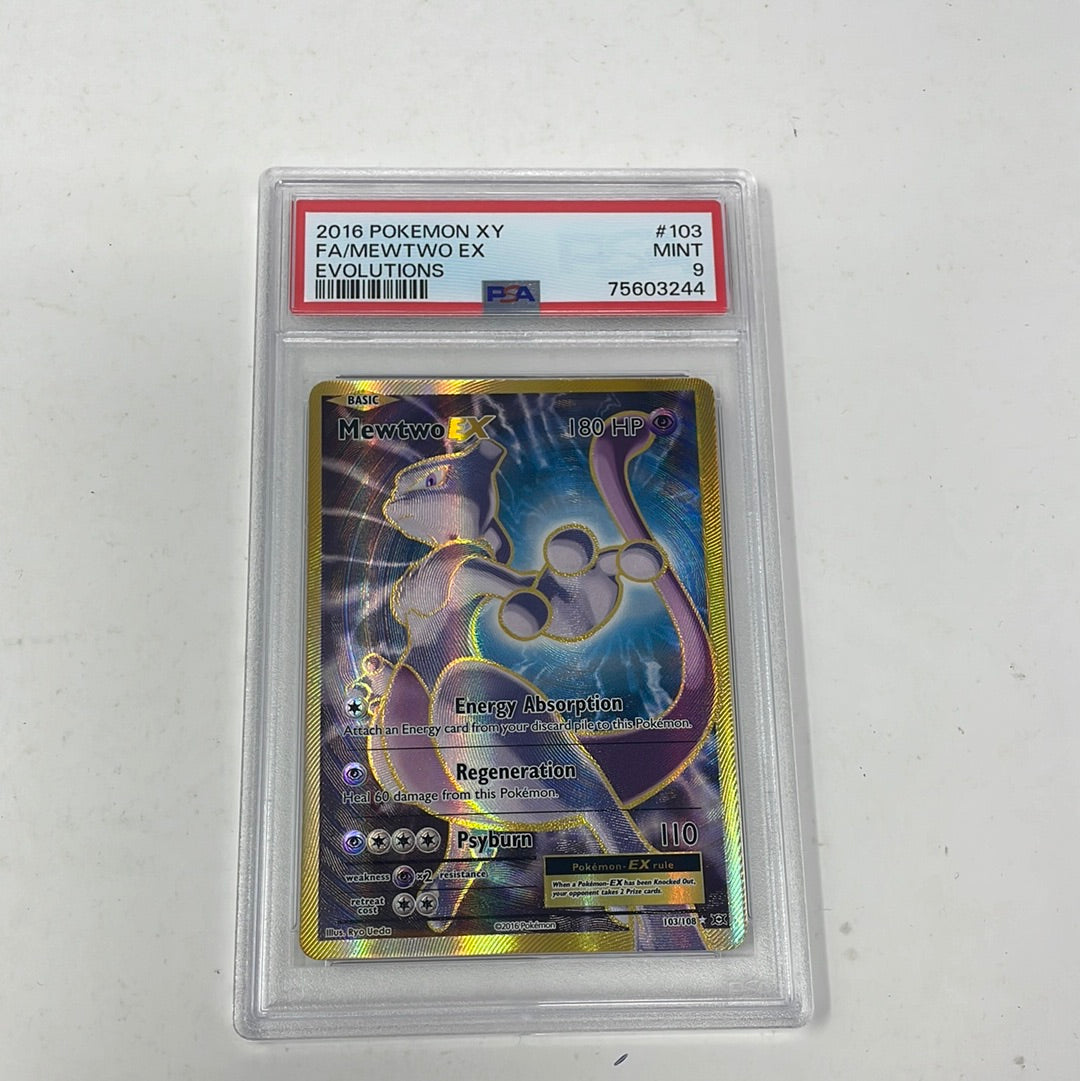 Mewtwo EX (Full Art) - XY - Evolutions - Pokemon