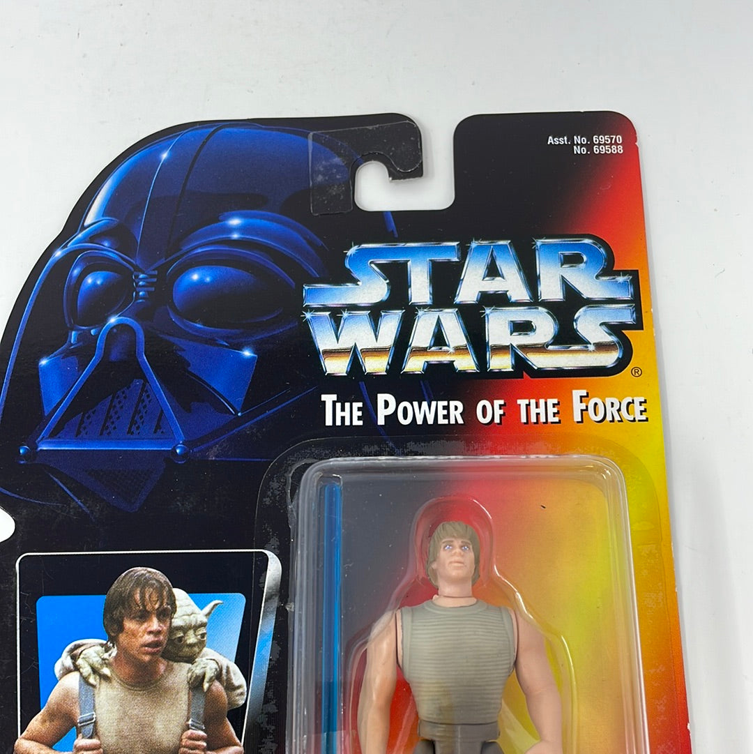 Vintage 1996 Star Wars Jedi Knight Luke Skywalker With Lightsaber Cloak Power of the Force Kenner Hasbro Toy Action Figure Sealed in Package Vintage 1996 Star Wars Jedi Knight Luke Skywalker With Lightsaber Cloak Power of the Force Kenner Hasbro Toy Action Figure Sealed in Package