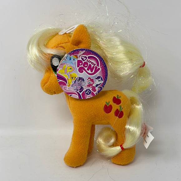 Hasbro My Little Pony Apple Jack Orange Yellow Plush Stuffed 6.5