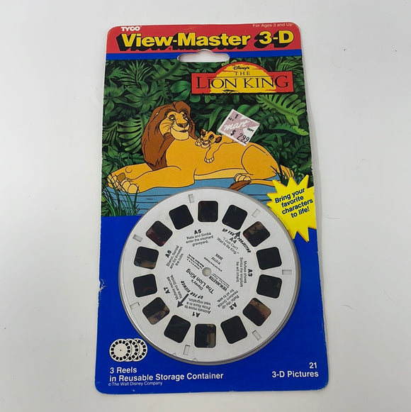 Tyco View Master 3-D Disney’s The Lion King 3 Reels