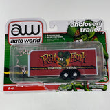 Auto World Enclosed Trailer True 1:64 Rat Fink Racing Team Select Series Hobby Exclusive