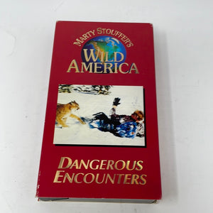 VHS Marty Stouffer’s Wild America Dangerous Encounters