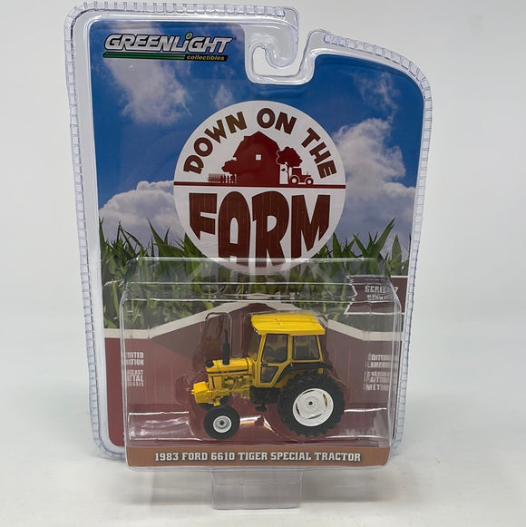 Greenlight Collectibles Down On The Farm Series 7 1983 Ford 6610 Tiger Special Tractor