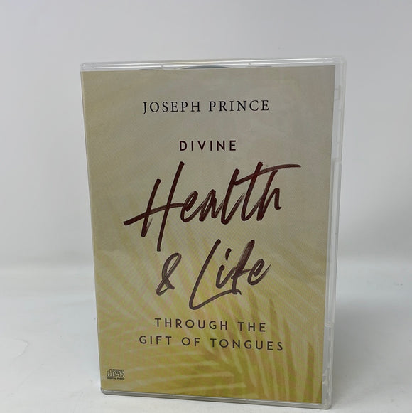 CD (4-CD Album) Joseph Prince Divine Health And Life Through The Gift Of Tongues