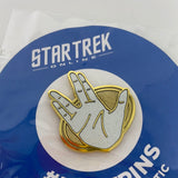 Vulcan Salute Pin(Star Trek) - Futuristic July 2016 - Loot Crate Pin New SEALED