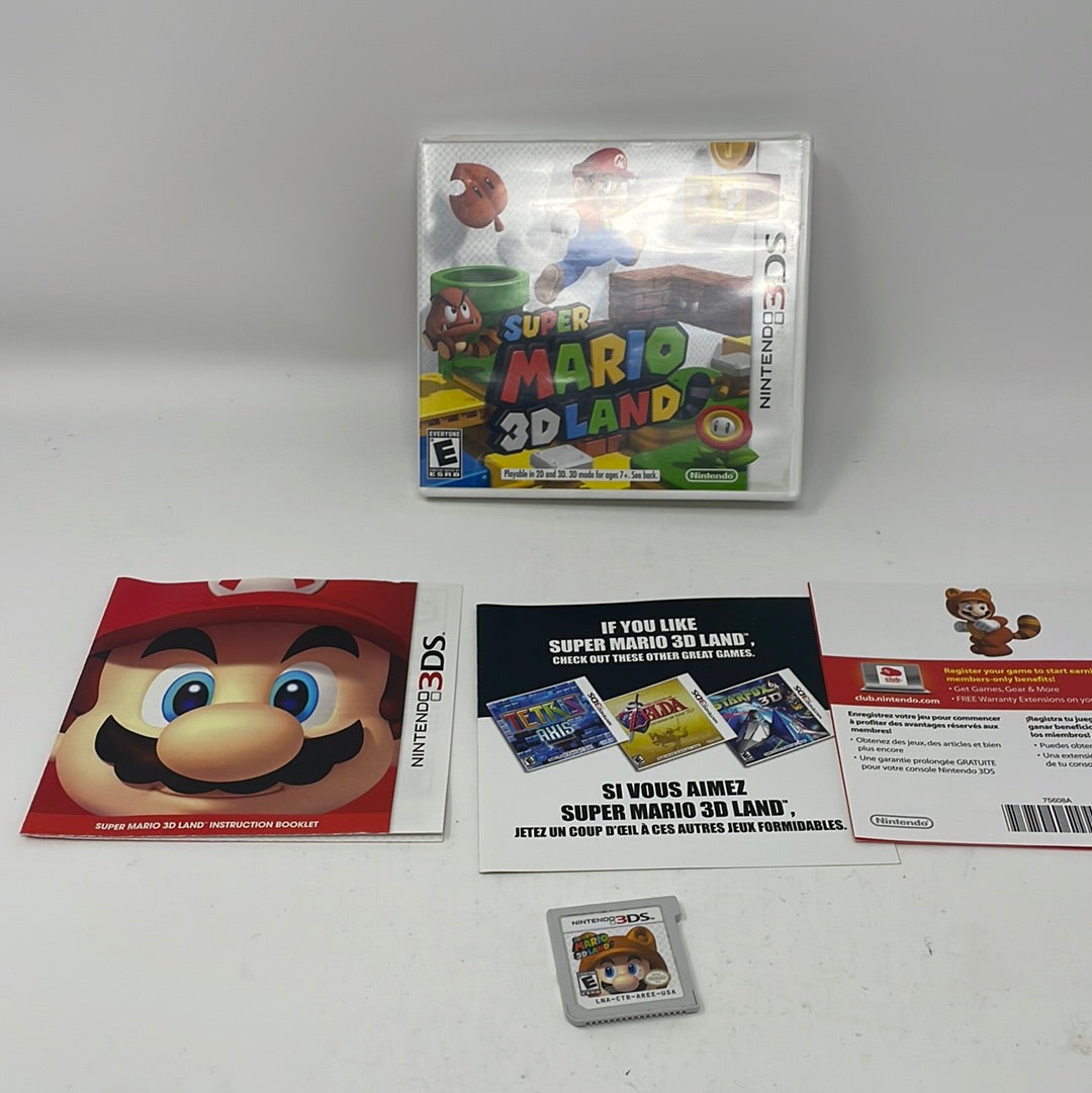 Gå igennem taske samvittighed 3DS Super Mario 3D Land CIB – shophobbymall