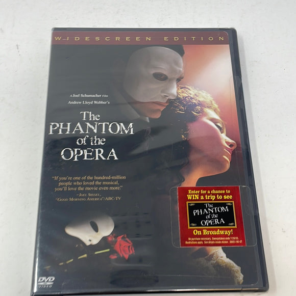 DVD The Phantom of the Opera Widescreen Edition (Sealed)