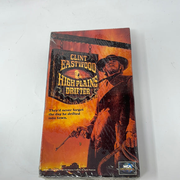 VHS Clint Eastwood High Plains Drifter Sealed
