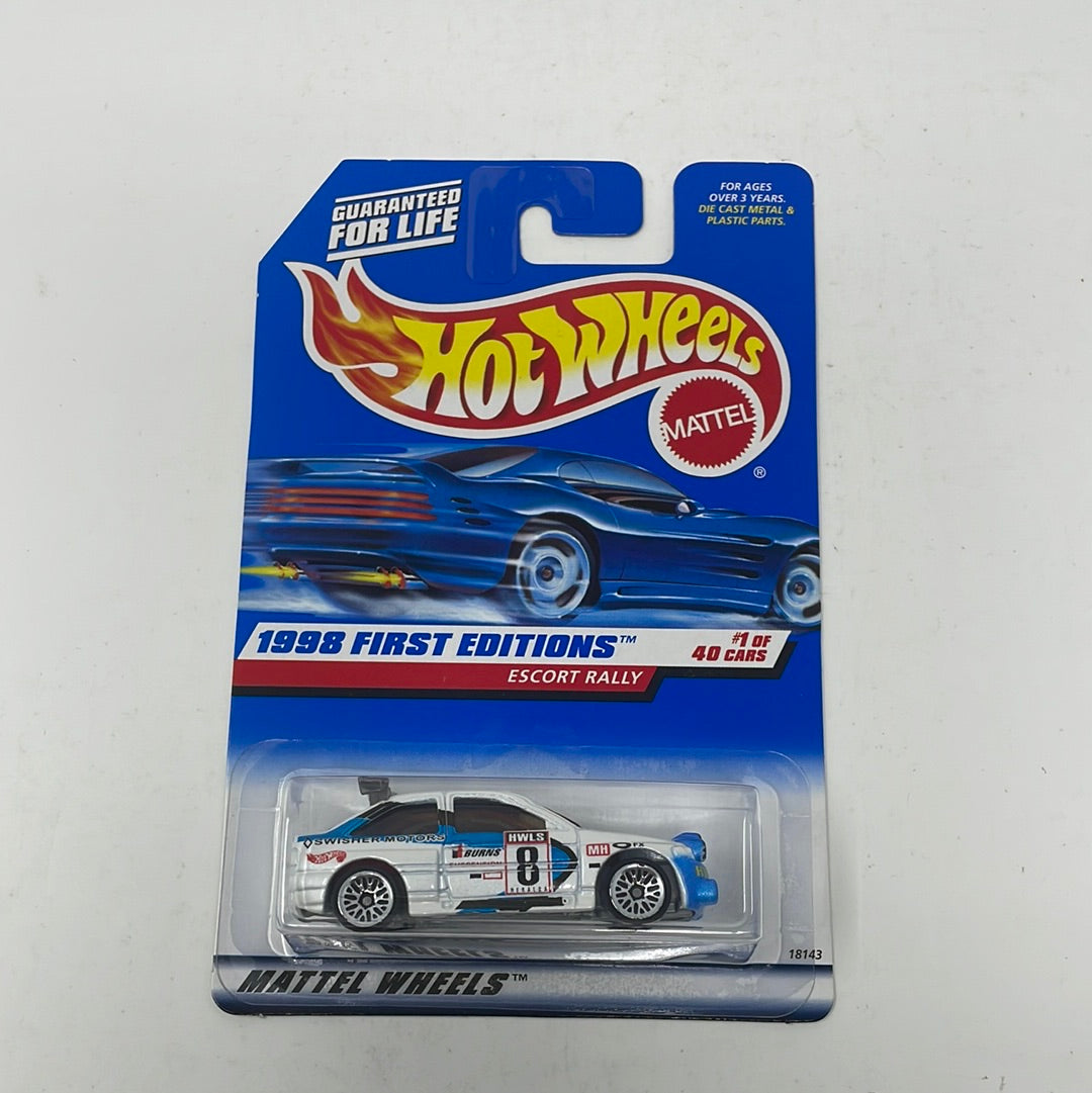 Hot Wheels 1998 First Editions Escort Rally 637 – shophobbymall