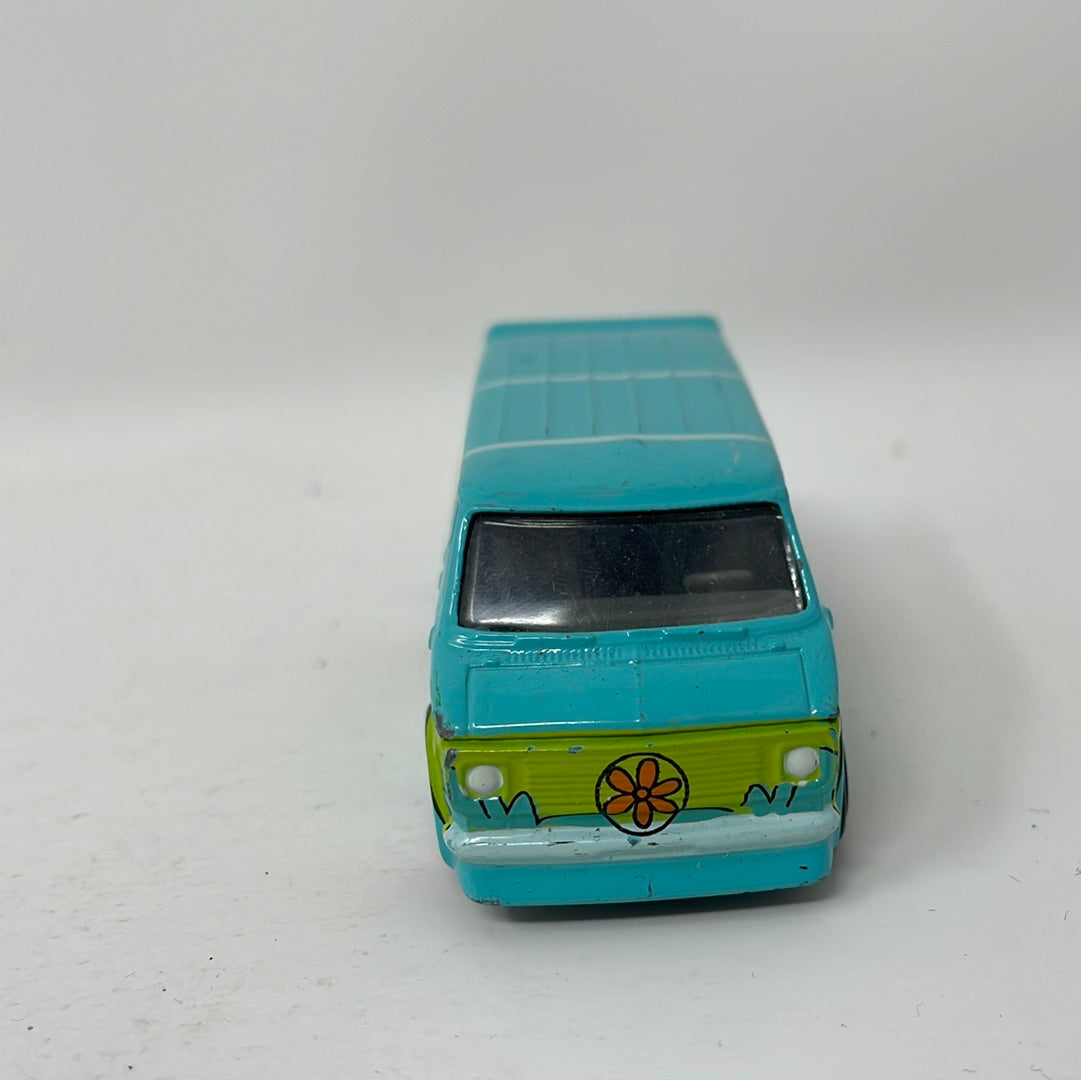 Vintage Scooby Doo Mystery Machine Van 1:64 Diecast 1999 Racing Champi 