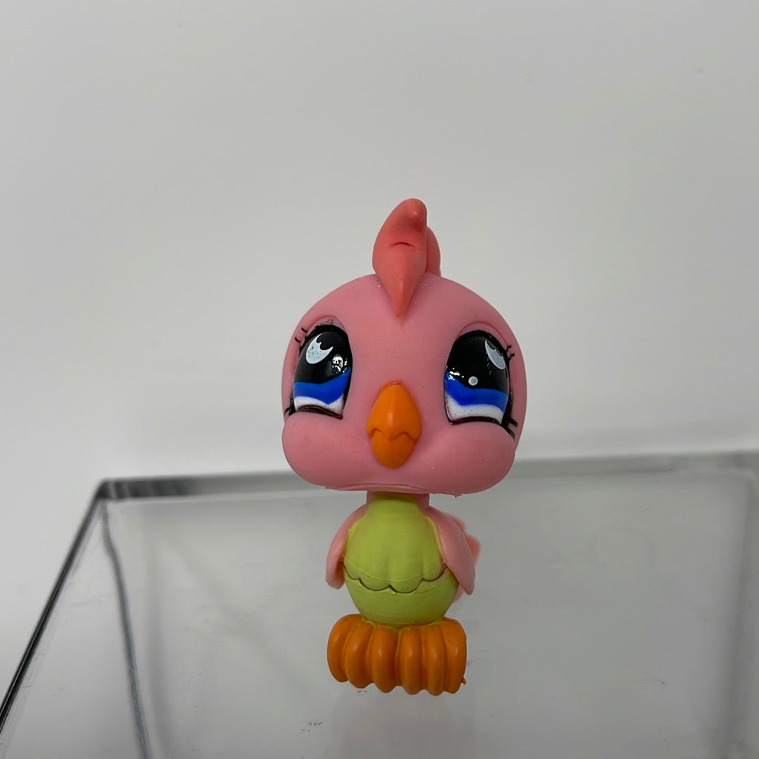 Littlest Pet Shop Pink Bird Cockatoo Blue MOON Crescen – shophobbymall