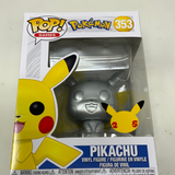 Funko Pop Games Pokemon Pikachu Silver #353