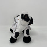 Chick-fil-A Plush Cow Doll Toy Eat Mor Chikin 4" Tall LIMITED EDITION 2014
